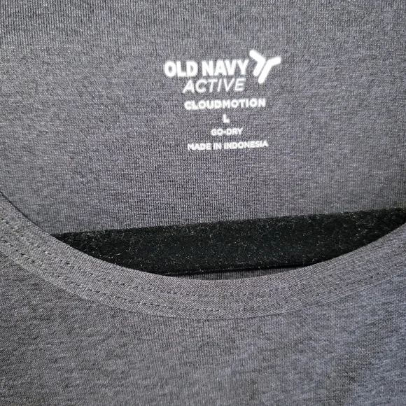 Old Navy Charcoal Active Tank Top - Picture 3 of 4